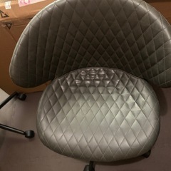 (お引き渡し者決定)ローラつきチェア　グレーの画像