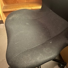 (お引き渡し者決定)ローラつきチェア　黒の画像