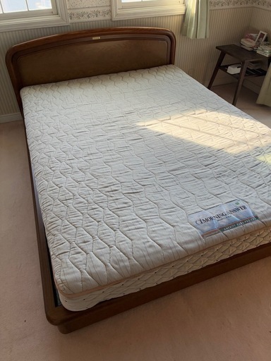 フランスベッド☆クイーンサイズ☆ (☆KOKORO☆) 袋井のベッド《ダブル