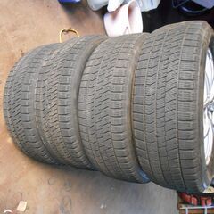 16インチ　アルミ　6.5ｊ　5穴　114.3　オフセット+53　ＢＳブリザック　205/60-16　ステップワゴンの画像