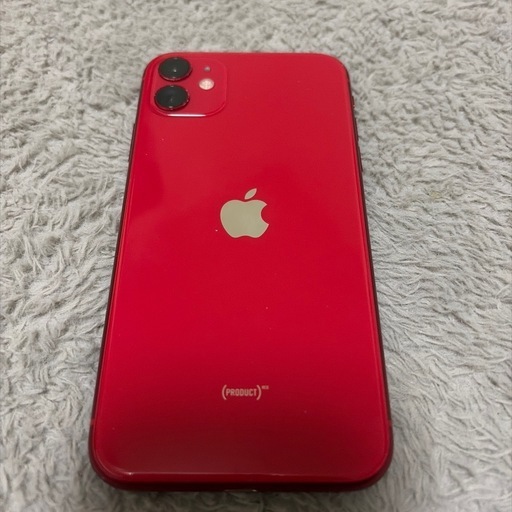 Apple iPhone 11 (赤) メルカリ初売りなので一旦安くしました iPhone11 64GB (あくあく) 西尾のau《iPhone》の中古あげます・譲り