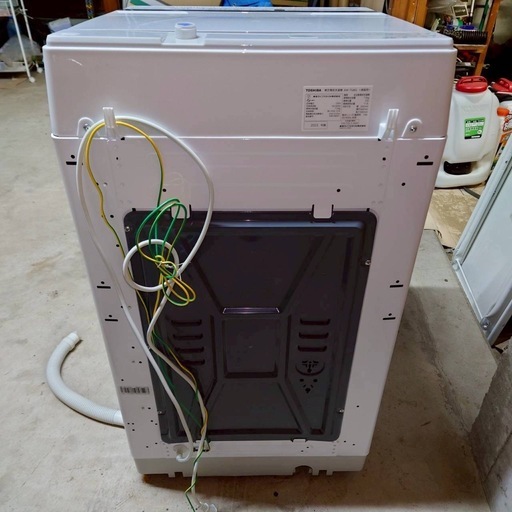【極美品】東芝 7kg 洗濯機 風乾燥 2023年製 引取りのみ