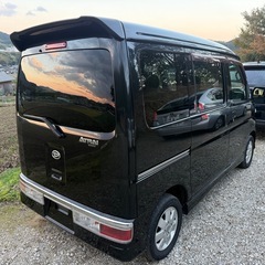 極美！走行6万㌔⭐︎4WD⭐︎24年後期アトレーRSターボ！ナビ Bluetooth パワスラ ワンオーナー人気のブラック！不具合なしの快速ターボ⭐︎の画像