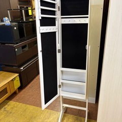 【ジャングル深井店】★収納付き姿見 収納家具 家具 堺市（中区 堺区 東区 西区 南区 北区）和泉市 河内長野市 富田林市 松原市 狭山市 深井 【FU3012】の画像