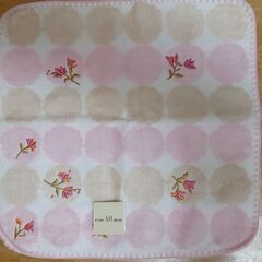 ループ付きタオルハンカチ4枚組　T-540の画像