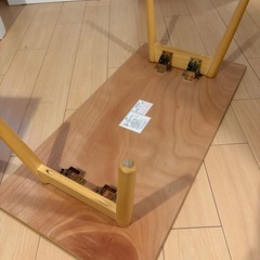 【あげます0円】ニトリの折り畳みローテーブルの画像