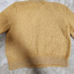 手作り　手編み　温かいセーターの画像