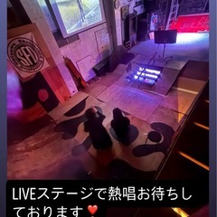 LIVEステージでカラオケ熱唱体験❣️