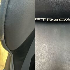 GTRacing ジーティ レーシング ゲーミングチェア パソコンチェア デスクチェア リクライニングチェア グレー×ブラック 昇降アームレスト ネックサポート ランバーサポート付き■近隣配送無料 買取帝国 朝霞店の画像