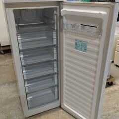 アクア　AQF-GS15J（W）　冷凍庫　縦型ストッカー　153L『良品中古』2020年式の画像