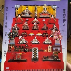 7段 雛人形の画像
