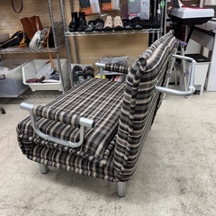 🉐LINE会員限定スペシャル価格🉐【シングルソファベッド】　3900円　27ー191の画像