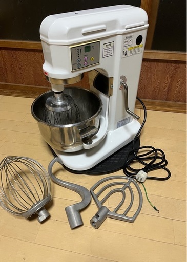 美品　2018年製　小林機械　業務用卓上ミキサー　HL-11007 100v   動作品　業務用厨房店舗機器