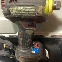 ⑤マキタ18vインパクトドライバTD171D中古品オリジナルハウジングの画像