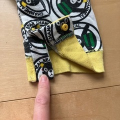 80センチ　ロンパース　生地しっかり　難ありの画像