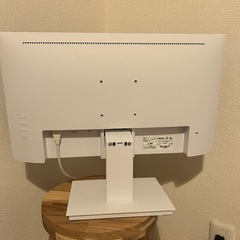 【21.5インチ】PCモニター　ディスプレイ　白の画像