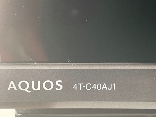 シャープ - AQUOS 4T-C40AJ1／4K HDR／Android TV／40V型 液晶テレビ