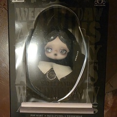 確実正規品 アメリカ限定 スカルパンダ SKULLPANDA POPMART Wednesday  ポップマート の画像