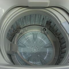 （★1台限り★洗濯機続々入荷のため値下げ特価★通常￥12,100 →￥9,900★））アクア　全自動洗濯機５.０ｋｇ　２０１９年製　AQW-GS50G　52.5㎝幅　白　単身向け　　高く買取るゾウ八幡東店の画像