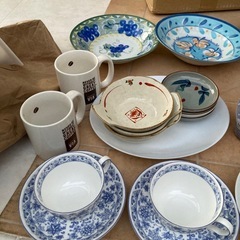 食器　まとめて引き取りお願いします。の画像