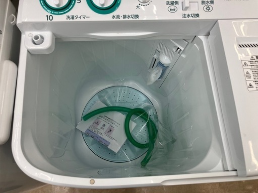 AQUA/アクア 4kg二槽式洗濯機 2023年製No.5414● ※現金、クレジット、スマホ決済対応