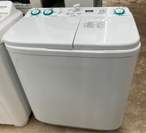 AQUA/アクア 4kg二槽式洗濯機 2023年製No.5414● ※現金、クレジット、スマホ決済対応