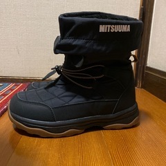 ミツウマ黒ブーツの画像