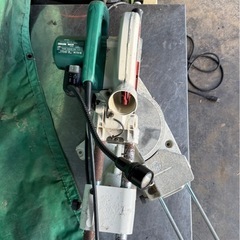 HITACHI 日立工機 190mm 卓上　スライド丸のこ C7FSH 100V ライト点灯　電動工具　大工　道具の画像