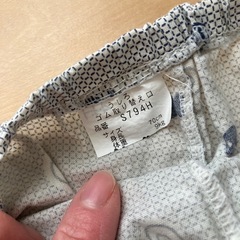 ベビー　甚平　70センチ　上下セット　の画像