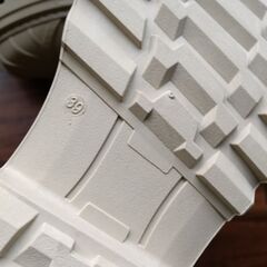 新品 24.5cm レディース ブーツ ブラウン 厚底 シューズ サイドゴア 識別番号:【B171-S】の画像