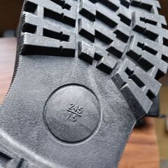 新品 24.5cm レディース ブーツ ブラック 厚底 シューズ サイドゴア 識別番号:【B172-S】の画像