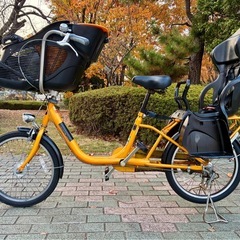 アサヒサイクル 子供乗せ自転車 mamafre TWIN 20型 内装3段変速　東京　京王線　仙川駅　中央線　吉祥寺駅　三鷹駅の画像
