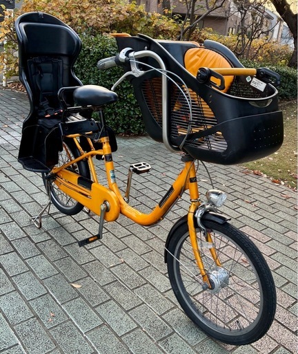 アサヒサイクル 子供乗せ自転車 mamafre TWIN 20型 内装3段変速　東京　京王線　仙川駅　中央線　吉祥寺駅　三鷹駅