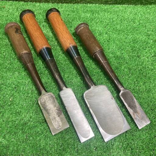 二治弘 鑿 ノミ 4本セット 二治弘作(にじひろさく)【市川行徳店