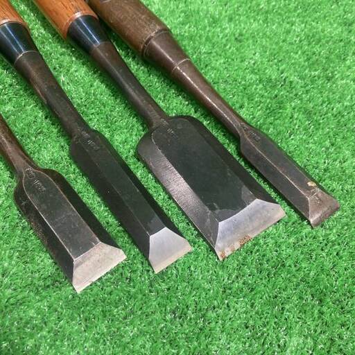 二治弘 鑿 ノミ 4本セット 二治弘作(にじひろさく)【市川行徳店