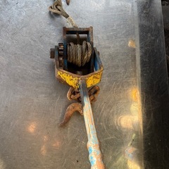 ワイヤー式　荷締機 荷締め 工具 ガッチャ トラック　運搬　大工　ハンドツール　大型の画像