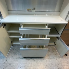 【愛品館 江戸川店 】2枚スライド扉 キッチンボード PAMOUNA（パモウナ）の画像