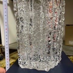 カガミクリスタル 花瓶 F292の画像