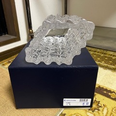 カガミクリスタル 花瓶 F292の画像
