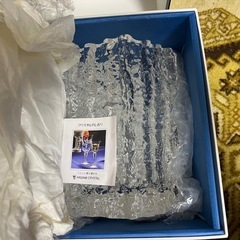 カガミクリスタル 花瓶 F292の画像