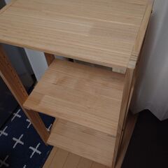 ☆木製本棚☆ラック☆収納ボックス付き☆の画像