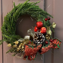 ハーブティーを飲みながら✨世界にひとつ！あなただけのクリスマスリ...