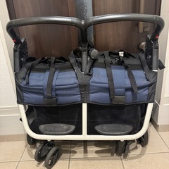 双子用ベビーカー　二人乗りベビーカー　コロコロツイン　の画像