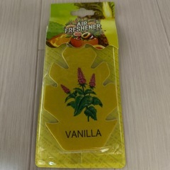 エアフレッシュナー バニラの香り20枚の画像