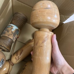 こけし　5体　0円の画像