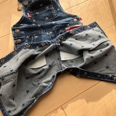 ベビー　70センチ　デニム　サロペット　の画像