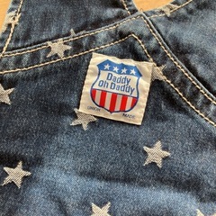 ベビー　70センチ　デニム　サロペット　の画像