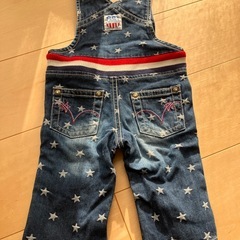 ベビー　70センチ　デニム　サロペット　の画像