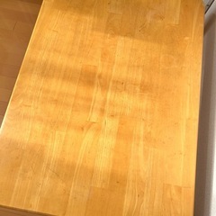 山善　折りたたみテーブルの画像