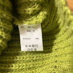 オーバーサイズニットセーターの画像